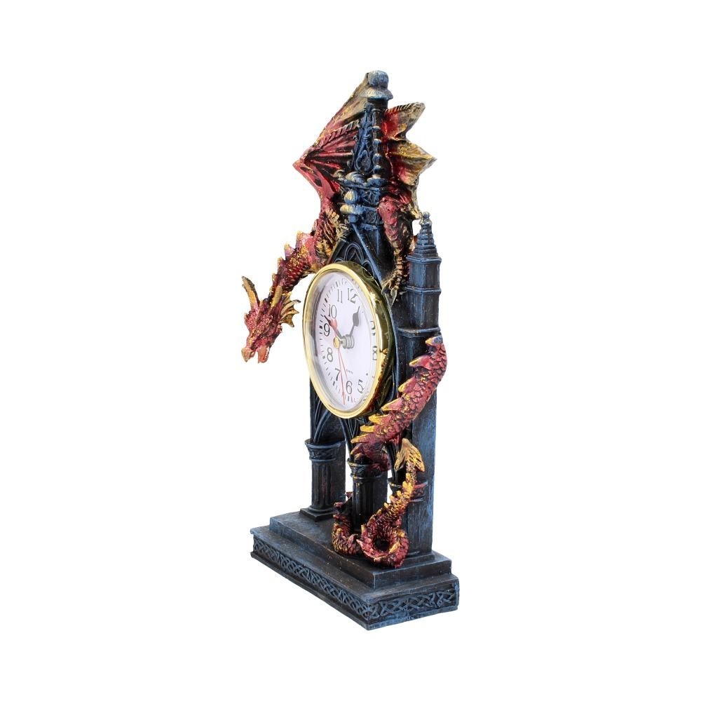 Nemesis Now - Time Guardian 27.5cm Table clock - Dragon - Multicolours